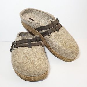 Haflinger Haley wool cork German clogs EUR 39
